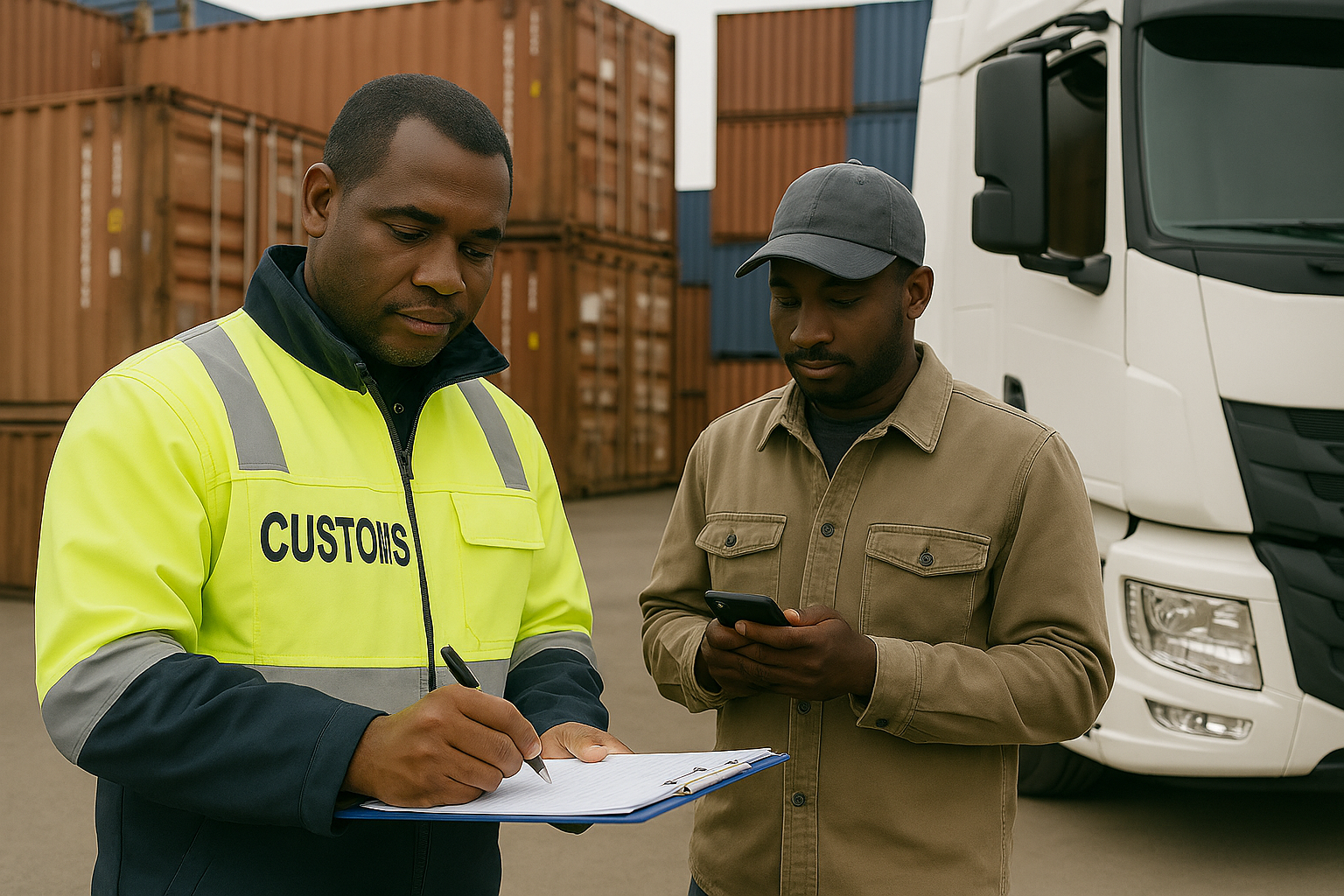 Customs clearance process